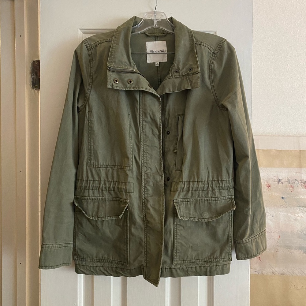 Madewell Olive Cargo Jacket